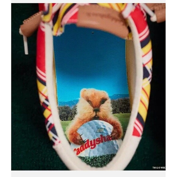 New RARE Hey Dude CaddyShack Shoes Men's Size 10 Slip On Wally Golf Lightweight - Picture 3 of 6